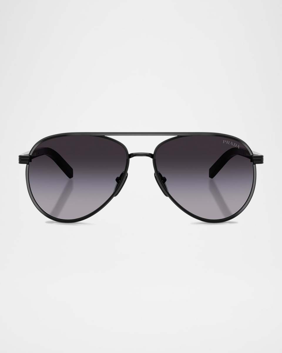 PR B57S Aviator Steel Sunglasses